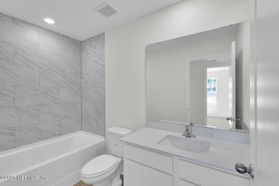 Furnished interior view inside a new home in , Jacksonville (Image 6).