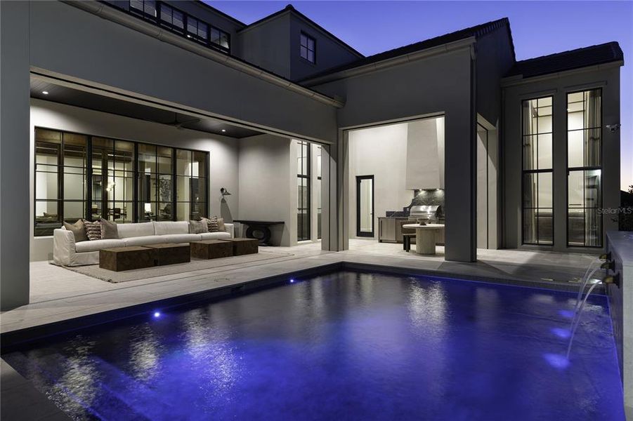 Exterior details and patio area of a home in , Windermere (Image 38).