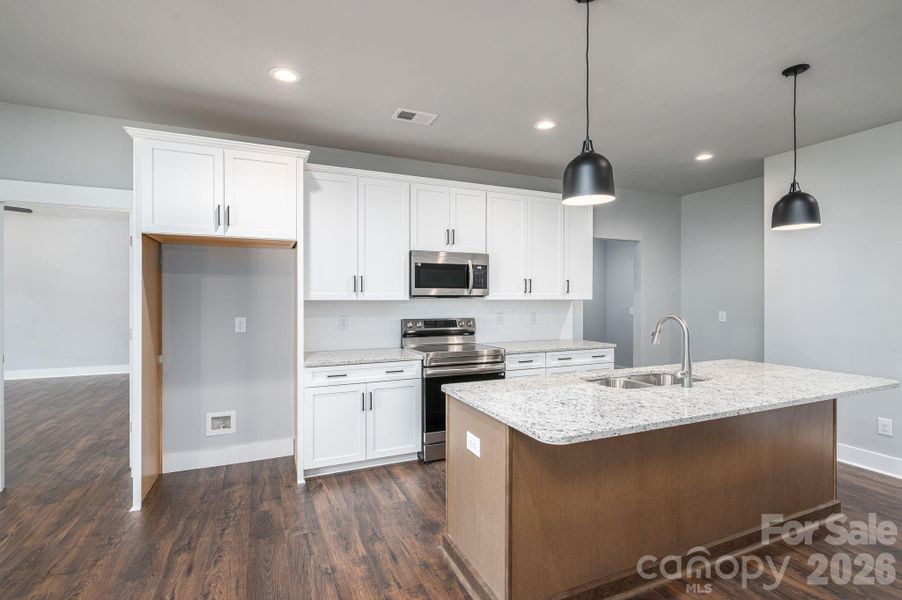 Furnished interior view inside a new home in , Maiden (Image 6).