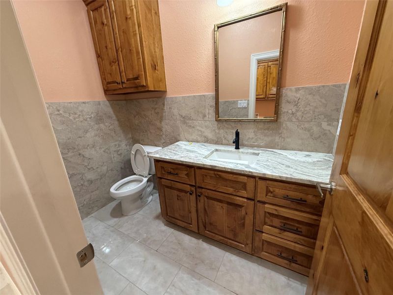 half bathroom