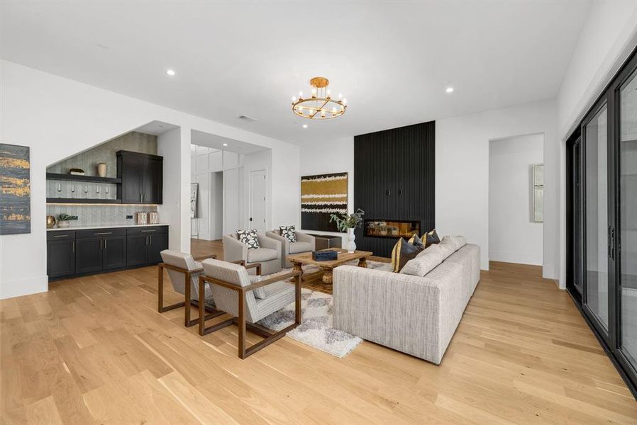 Furnished interior view inside a new home in , Fairview (Image 33).