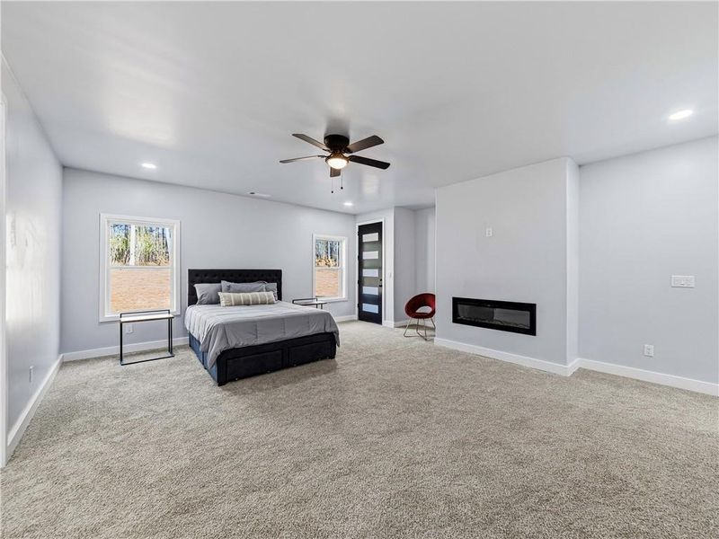 Furnished interior view inside a new home in , Fayetteville (Image 18).