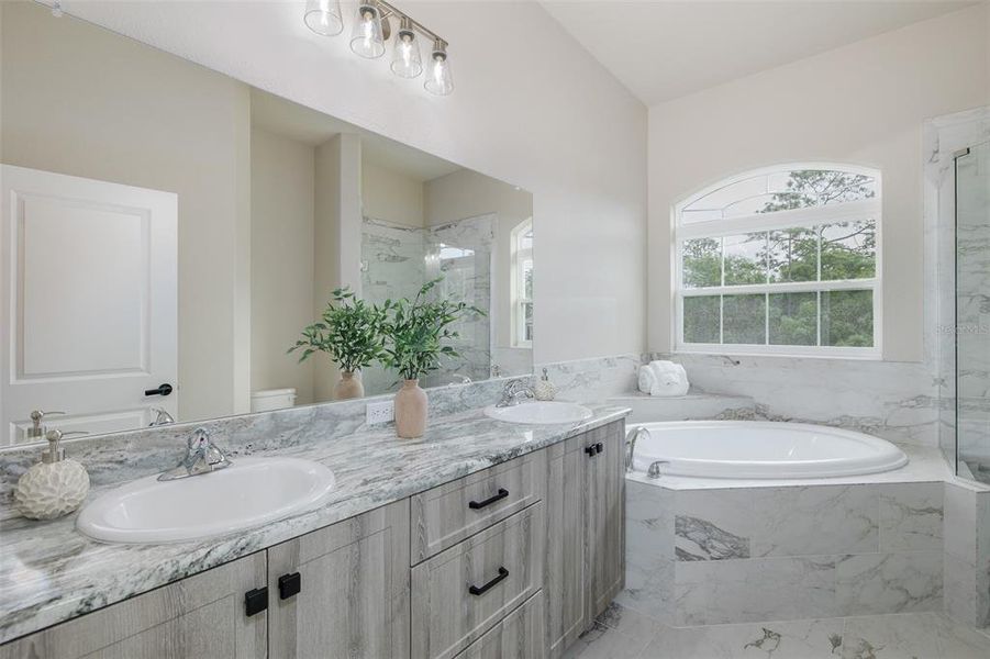 Furnished interior view inside a new home in , Homosassa (Image 47).
