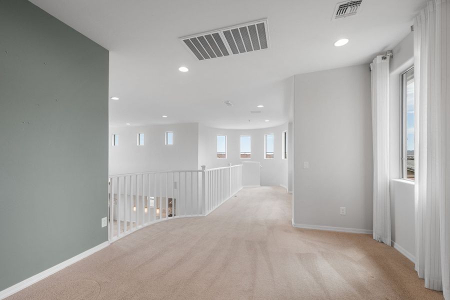 Spacious, unfurnished interior of a new home in Harvest - Enchantment Series, Queen Creek (Image 33).