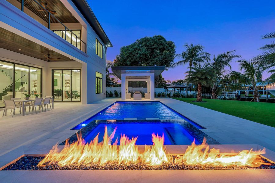 Exterior details and patio area of a home in , North Palm Beach (Image 3). Exterior details and patio area of a home in , North Palm Beach (Image 3).
