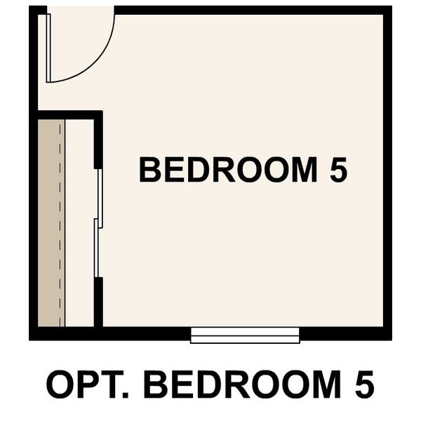 2D floor plan layout of this home in The Overlook at Johnstown Farms, Johnstown, CO (Image 5).