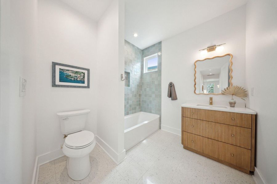 Furnished interior view inside a new home in , Folly Beach (Image 7).