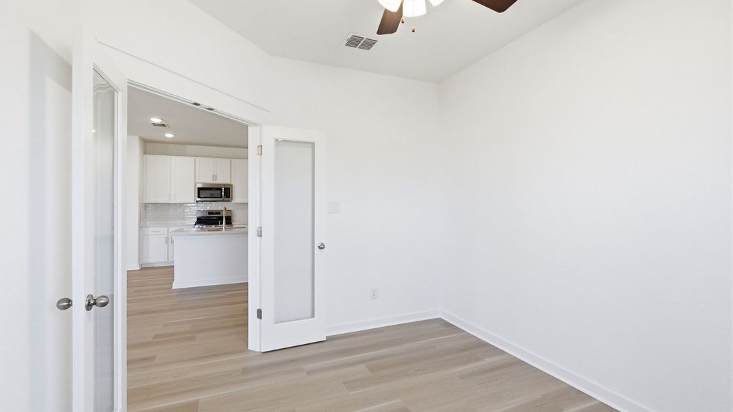 Furnished interior view inside a new home in Infinity Square, Kyle (Image 7).