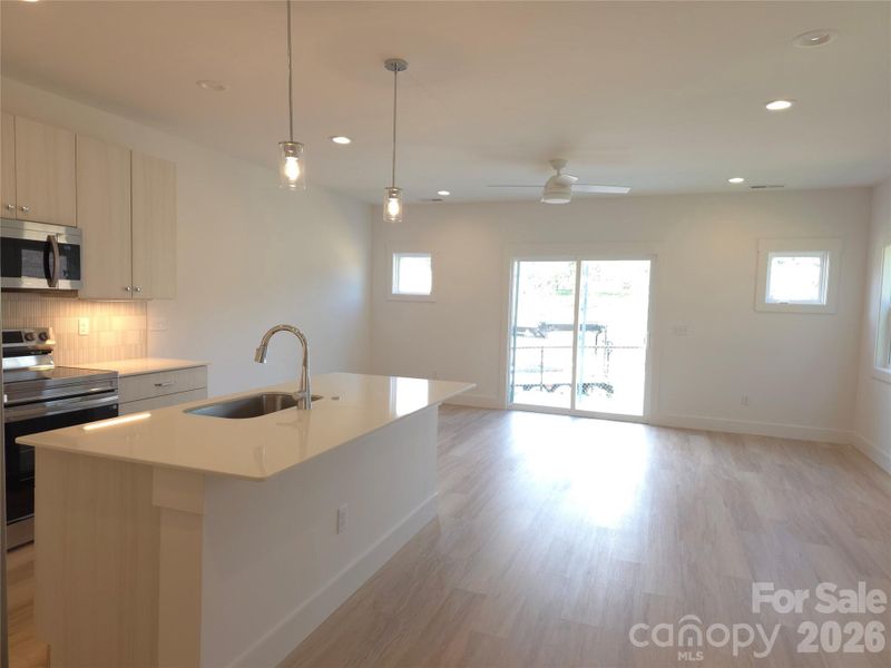 Furnished interior view inside a new home in , Asheville (Image 8).