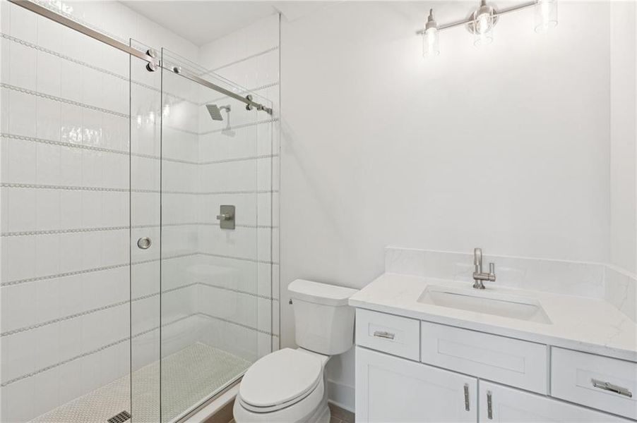 Furnished interior view inside a new home in , Cumming (Image 11).