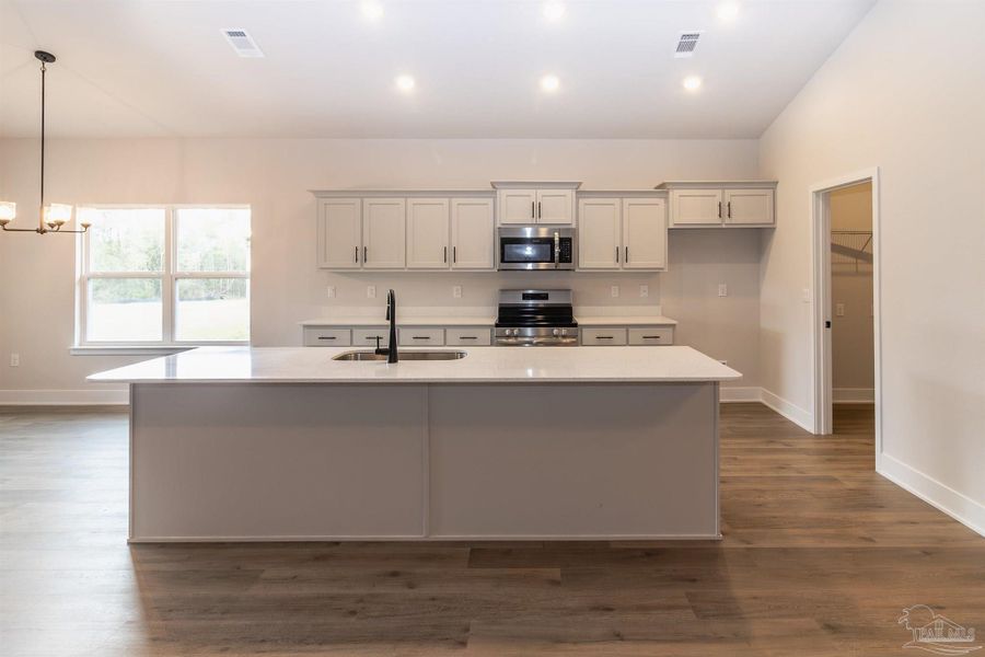 Furnished interior view inside a new home in Parkland Place, Pace (Image 4). Furnished interior view inside a new home in Parkland Place, Pace (Image 4).