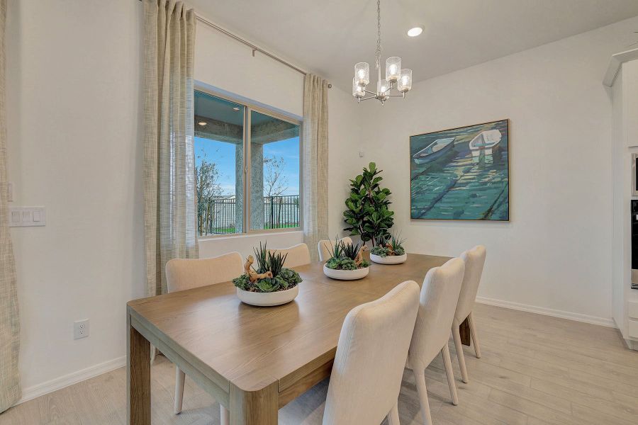 Representative furnished interior of a home built from the Lagoon by Mattamy Homes in Tyler Ranch, Buckeye (Image 27).