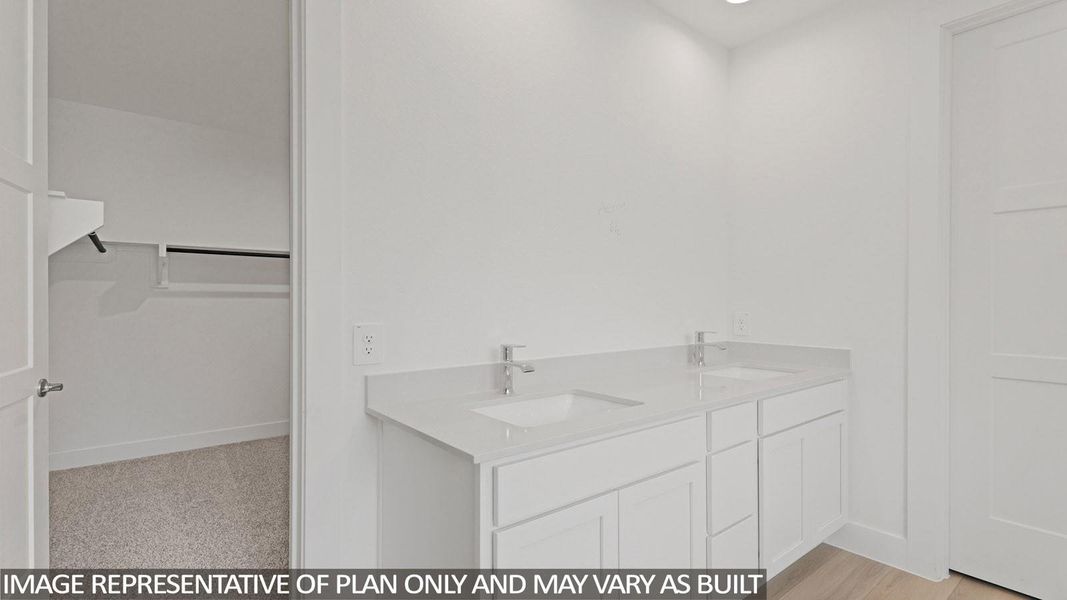 Furnished interior view inside a new home in Hills of Westlake, Conroe (Image 4).