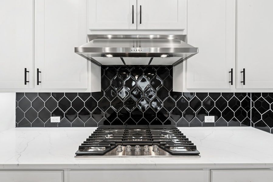 Close-up of interior finishes inside a home in University Heights, Round Rock (Image 16).