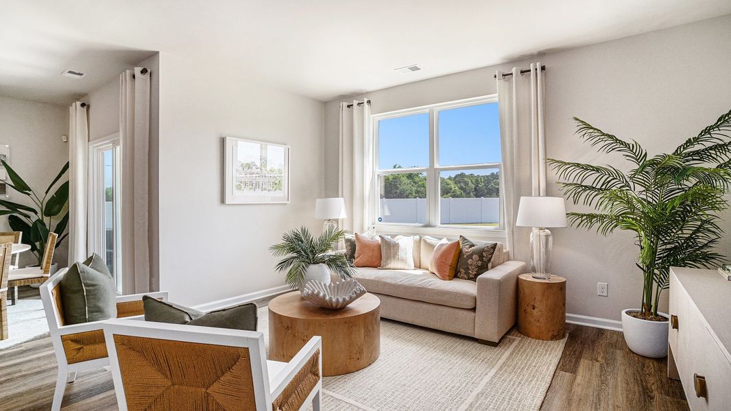 Furnished interior view inside a new home in Auberon Woods, Conway (Image 11).