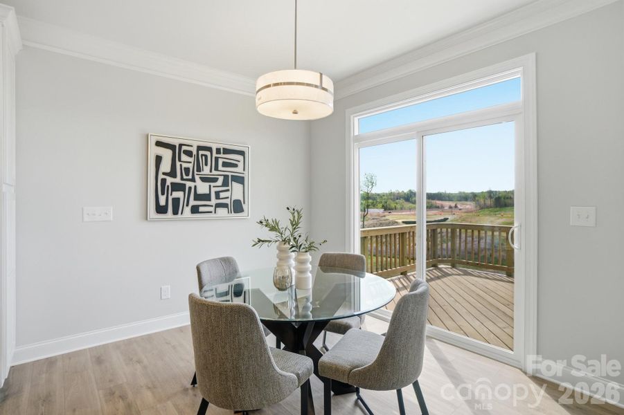 Furnished interior view inside a new home in The Meadows at Laurelbrook, Sherrills Ford (Image 13).