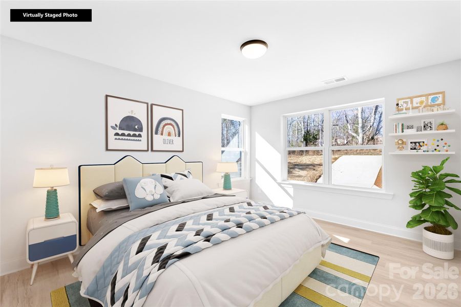Furnished interior view inside a new home in , Kings Mountain (Image 15).