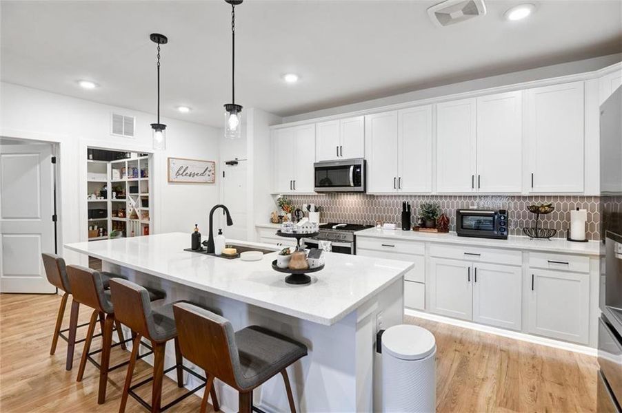 Furnished interior view inside a new home in , Cumming (Image 16).