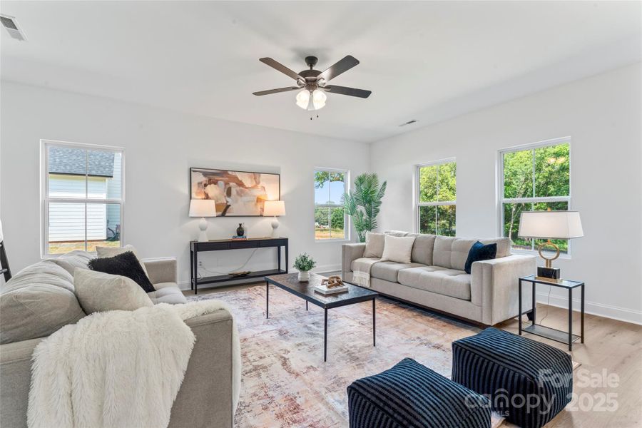 Furnished interior view inside a new home in , Harrisburg (Image 13).