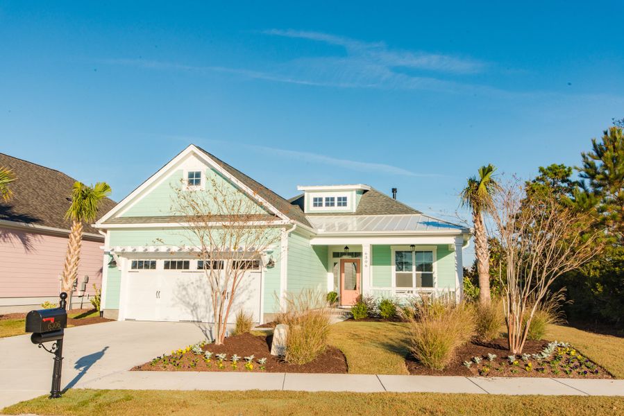 Representative exterior photo of a completed home built from the Marshall by Bill Clark Homes in Riverside Cove, Wilmington, NC (Image 23).