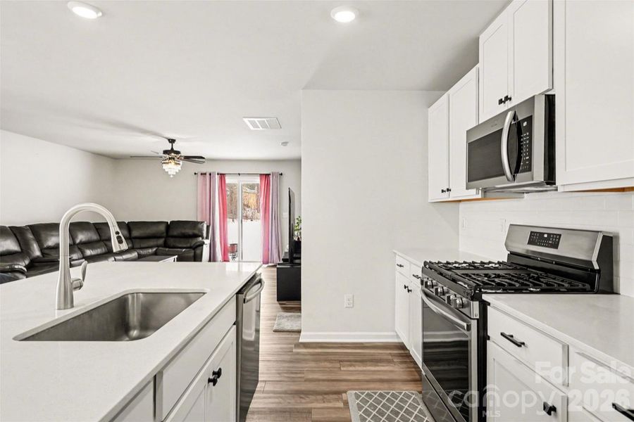 Furnished interior view inside a new home in , Charlotte (Image 5).