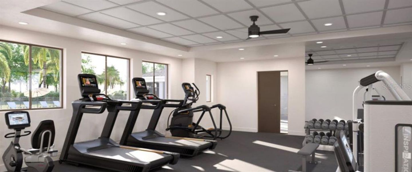 Community amenities in Island Lakes at Coco Bay, Englewood (Image 11).