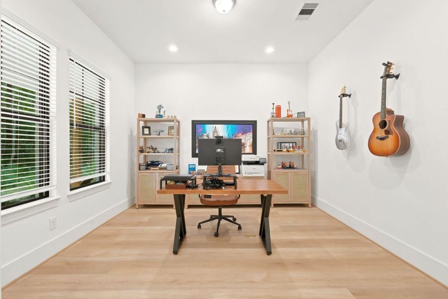 Furnished interior view inside a new home in , New Waverly (Image 13).