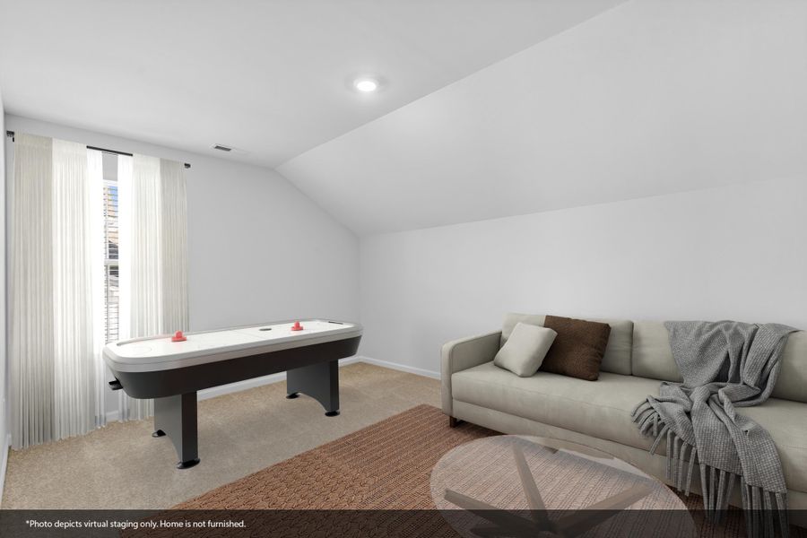 Furnished interior view inside a new home in Brooke Hill, Lewisville (Image 13).