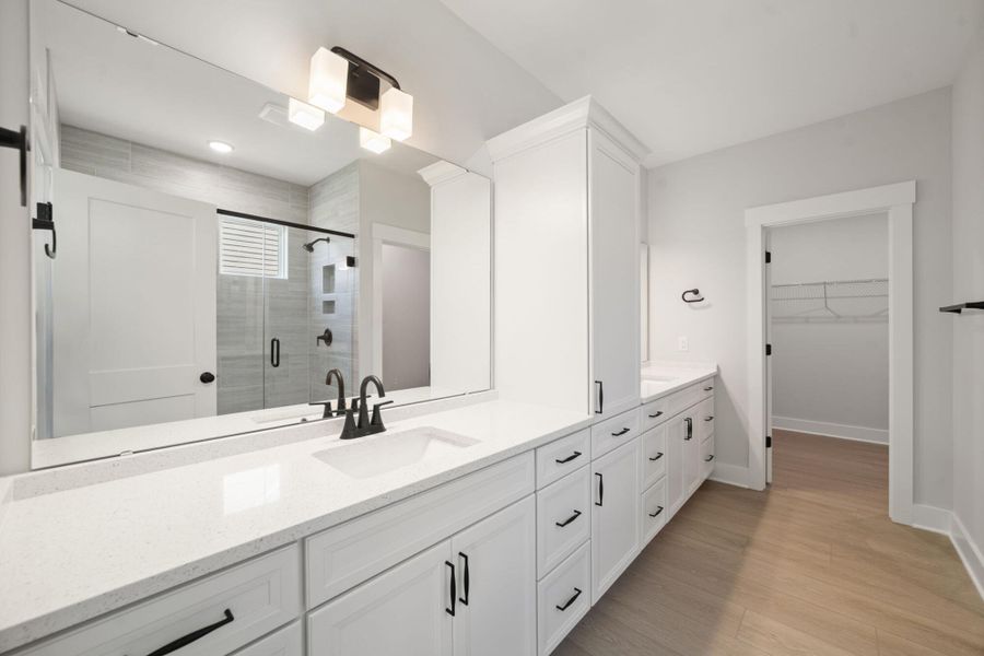 Furnished interior view inside a new home in Fiddler's Ridge, Advance (Image 10).