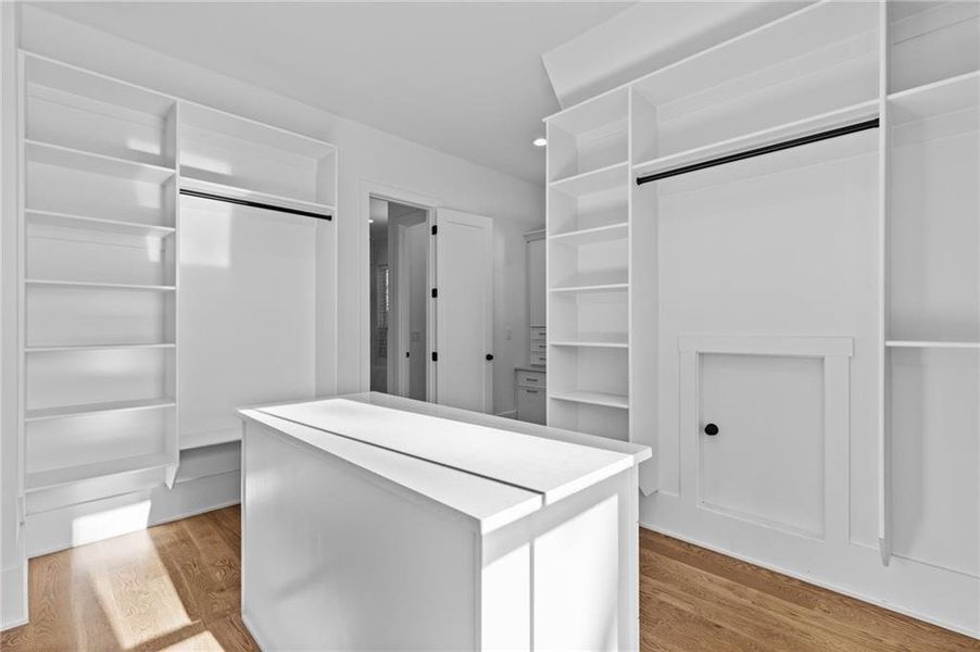 Furnished interior view inside a new home in , Buford (Image 36).