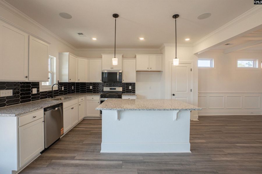 Furnished interior view inside a new home in Beach Forest, Sumter (Image 6).