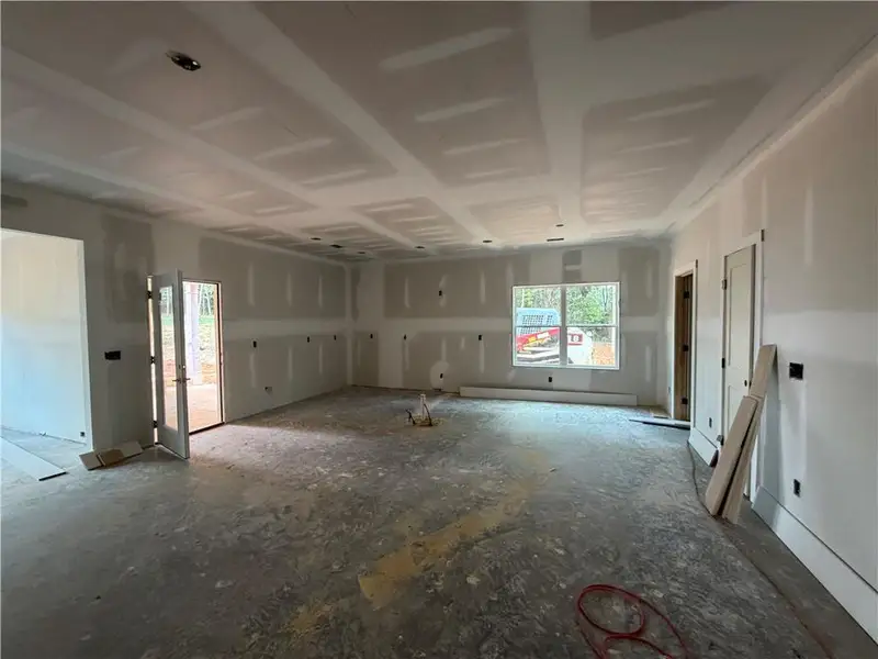 In-progress construction of a new home in , Jefferson, GA (Image 3).