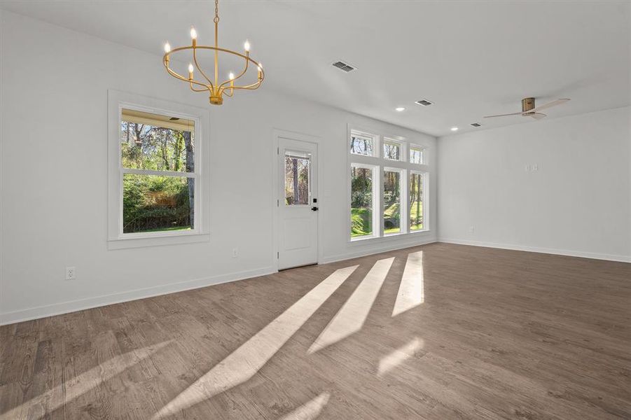 Spacious, unfurnished interior of a new home in , Hideaway (Image 29).