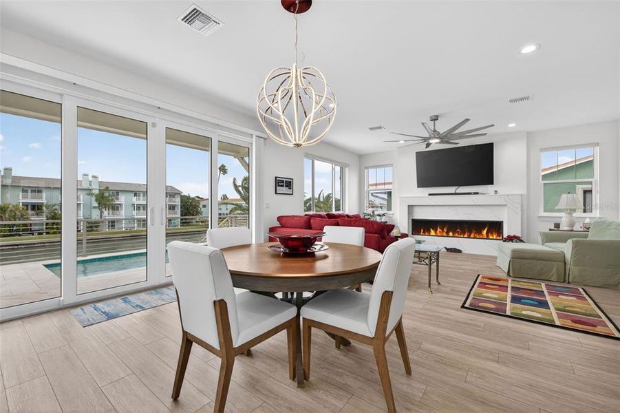 Furnished interior view inside a new home in , Indian Rocks Beach (Image 14).