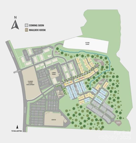 Terraces at the Exchange Site Map
