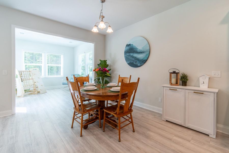 Furnished interior view inside a new home in , Johns Island (Image 3).