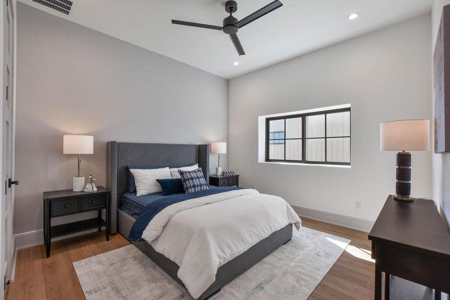 Furnished interior view inside a new home in , Austin (Image 29).