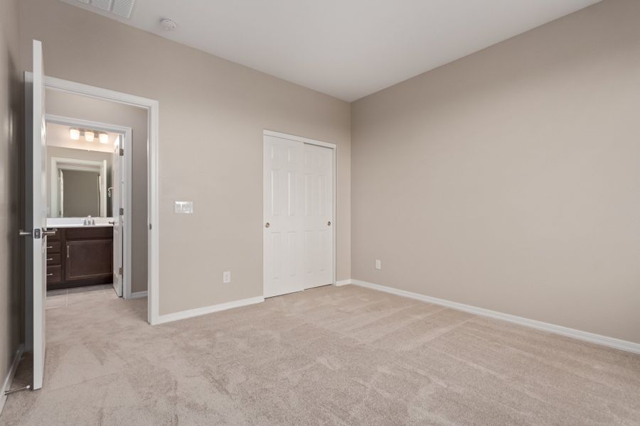 Representative unfurnished interior of a home built from the Turquoise by Taylor Morrison in Tierra Montana Encore Collection, Laveen (Image 70).
