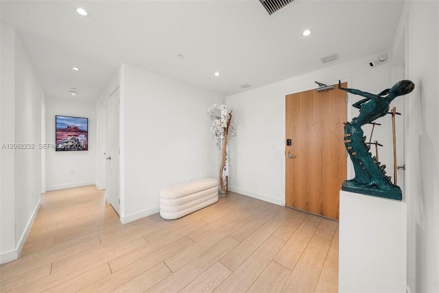 Furnished interior view inside a new home in , Miami Beach (Image 43).