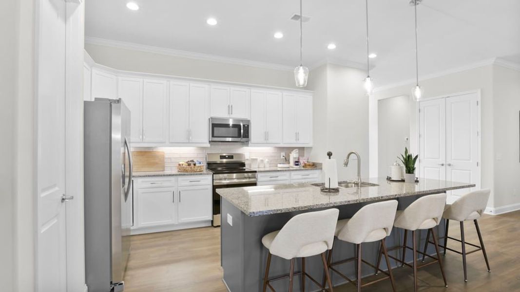 Representative furnished interior of a home built from the Pennington by D.R. Horton in Shadowood, Seneca (Image 9).