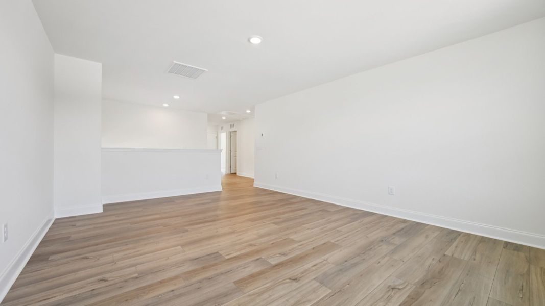 Representative furnished interior of a home built from the Norris by DRB Homes in Blake Pond, Lillington (Image 38).
