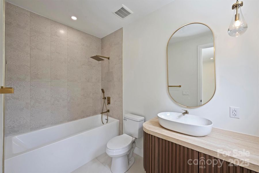 Furnished interior view inside a new home in , Charlotte (Image 13).