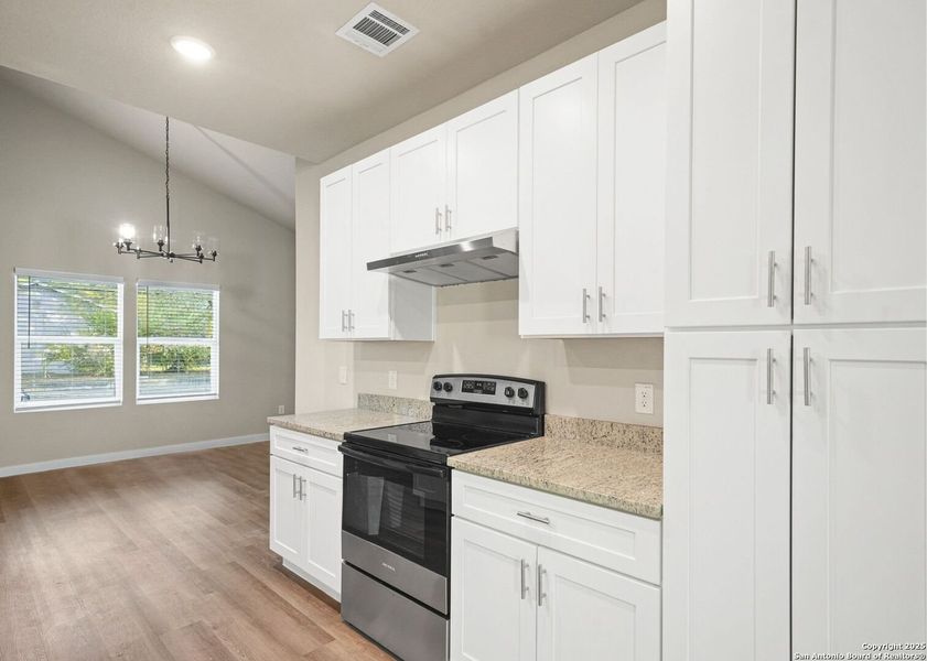 Furnished interior view inside a new home in , San Antonio (Image 7).