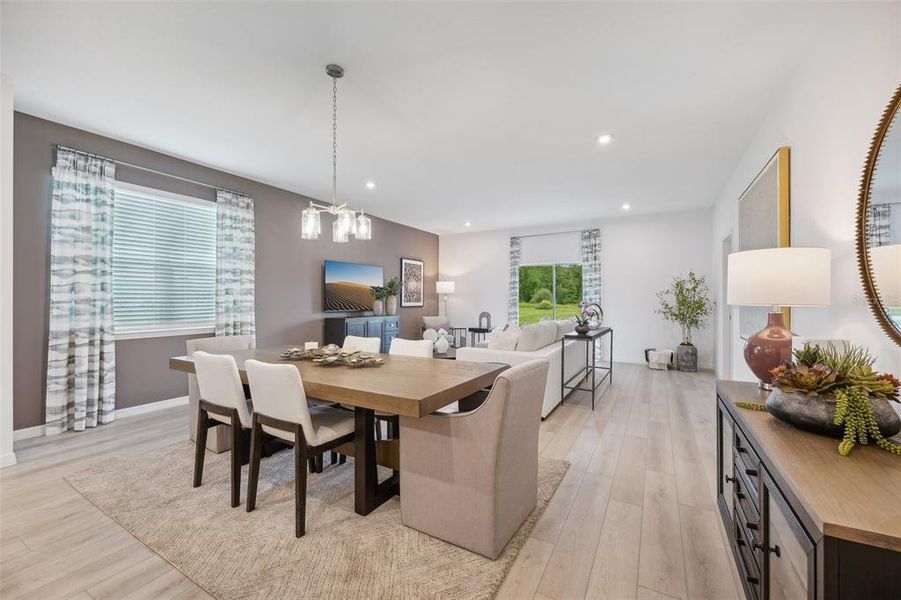 Furnished interior view inside a new home in Scenic Terrace, Lake Hamilton (Image 6).
