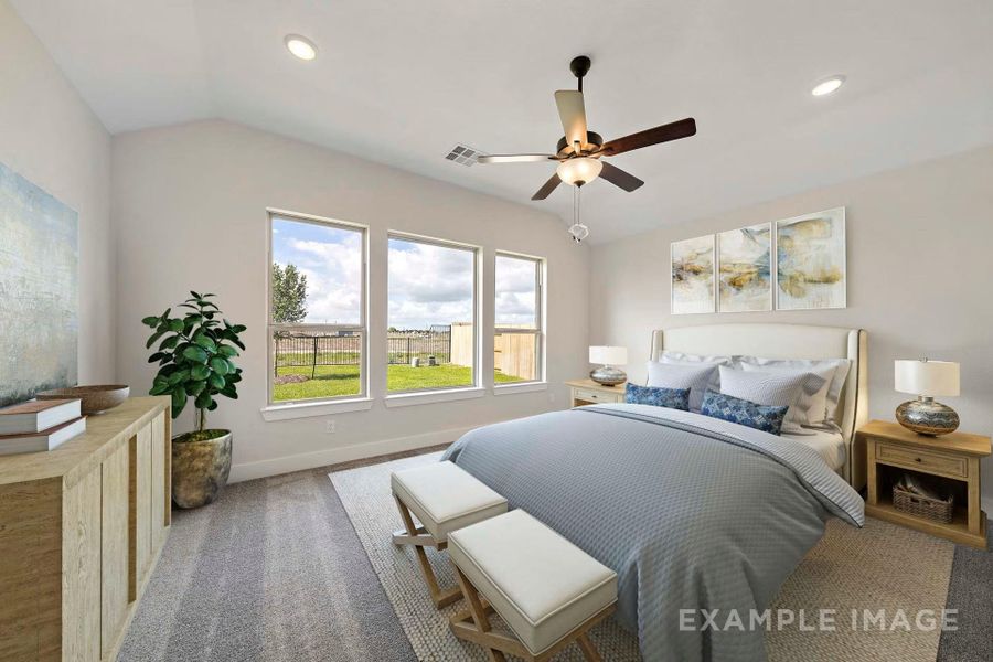 Furnished interior view inside a new home in Lago Mar, Texas City (Image 11).