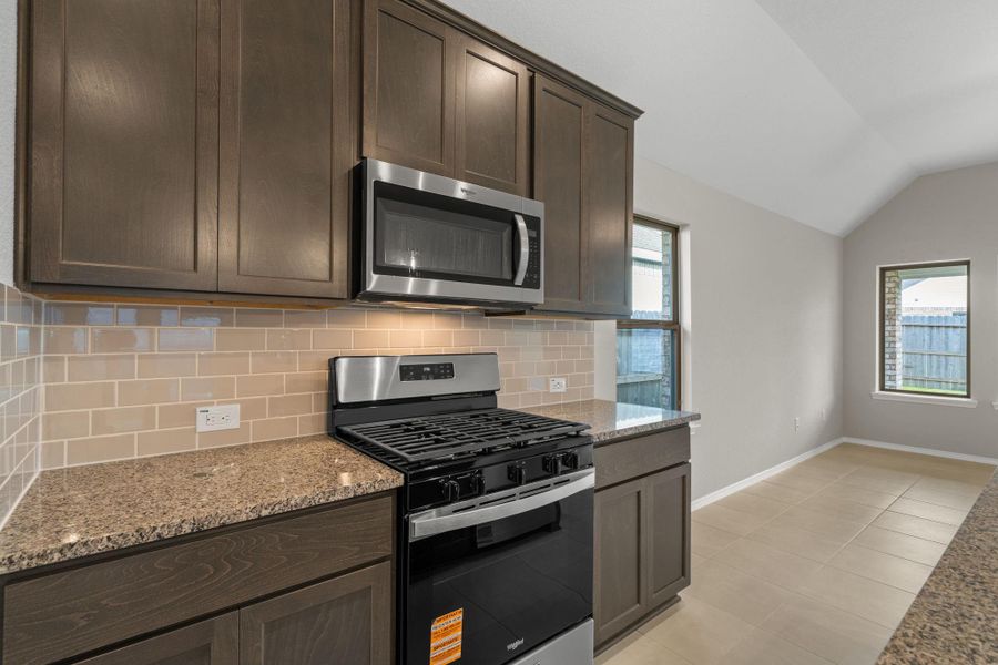 Furnished interior view inside a new home in The Trails, New Caney (Image 10).