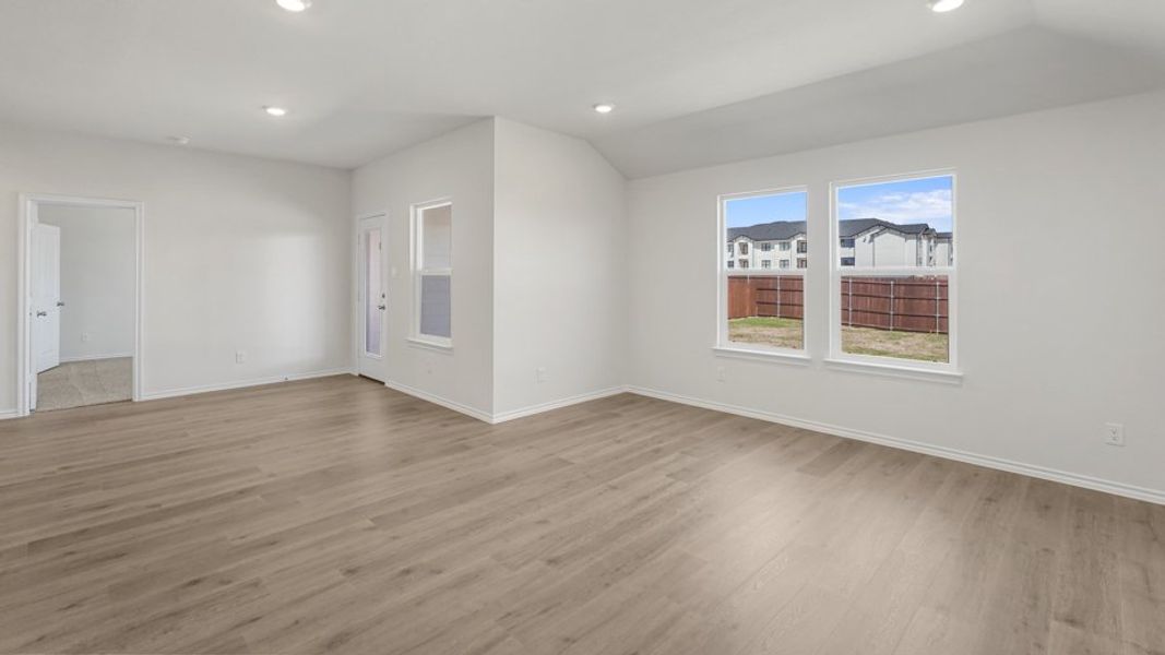 Representative unfurnished interior of a home built from the Denton by D.R. Horton in Saddlebrook, Waxahachie (Image 14). Representative unfurnished interior of a home built from the Denton by D.R. Horton in Saddlebrook, Waxahachie (Image 14).