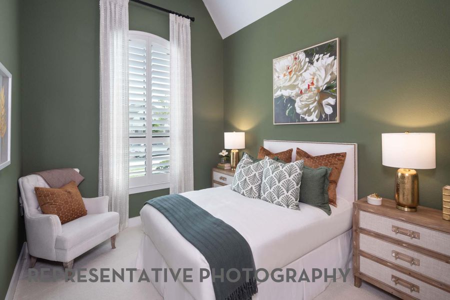 Furnished interior view inside a new home in Santa Rita Ranch, Liberty Hill (Image 20). Furnished interior view inside a new home in Santa Rita Ranch, Liberty Hill (Image 20).