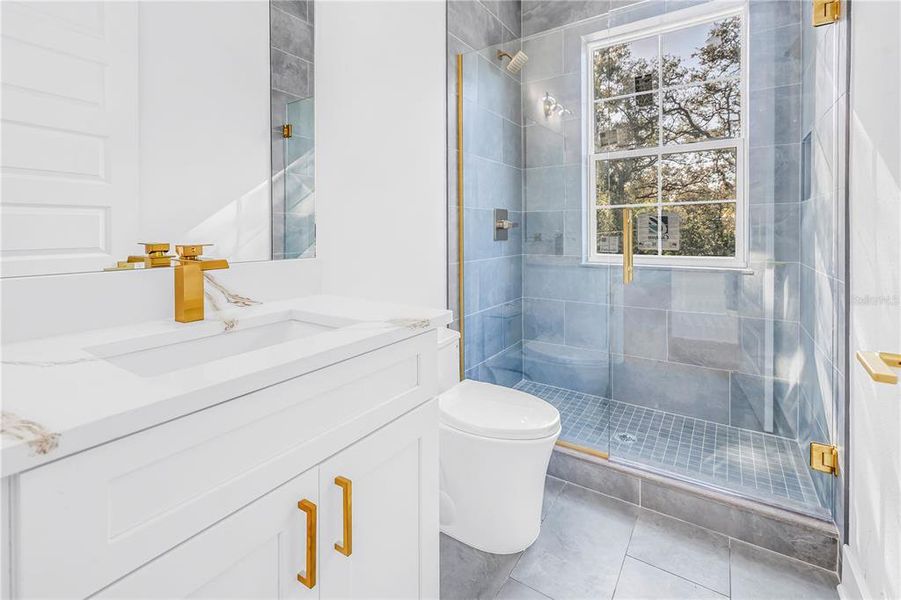 Furnished interior view inside a new home in , St. Petersburg (Image 31).