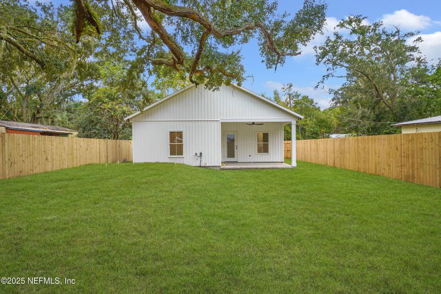 Exterior details and patio area of a home in , St. Augustine (Image 2). Exterior details and patio area of a home in , St. Augustine (Image 2).